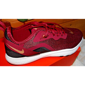 Size 9.5 Women's - Nike Flex Trainer 9 Team Red/Metallic copper-Black